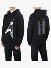 Men's World Tour Guitar Black Hoodie - NEIL BARRETT - BALAAN 4