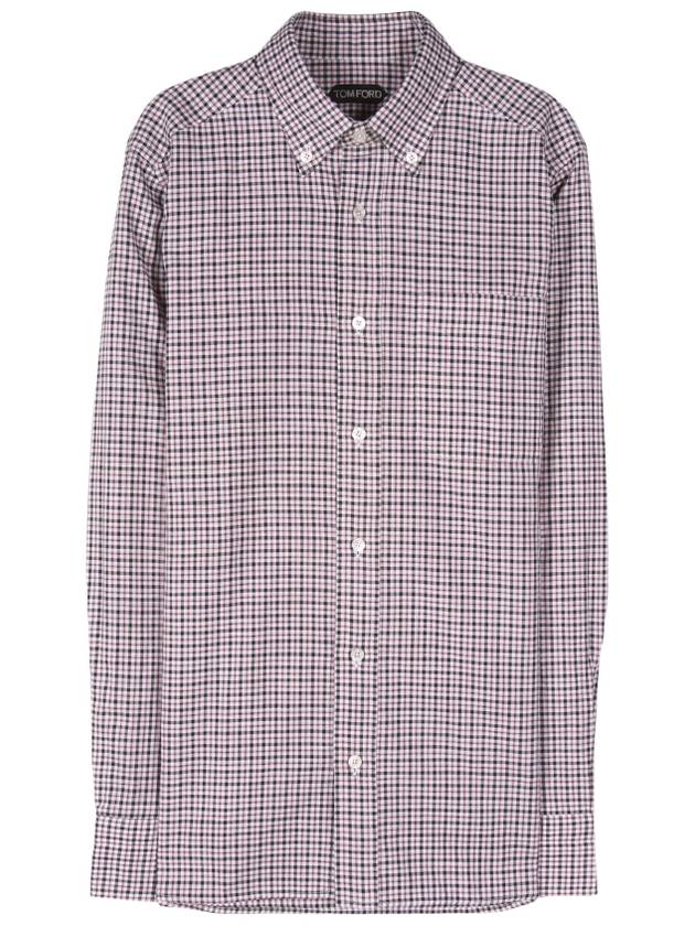 94UTAN Check Shirt - TOM FORD - BALAAN 1