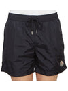 Moncler Logo Swim Shorts Night Blue - MONCLER - BALAAN 6