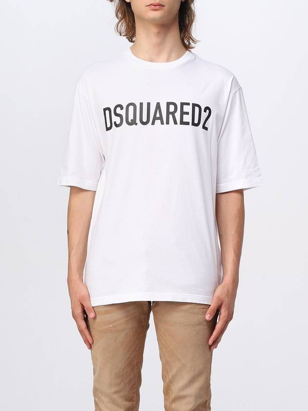 T-shirt Dsquared2 in cotone - DSQUARED2 - BALAAN 1