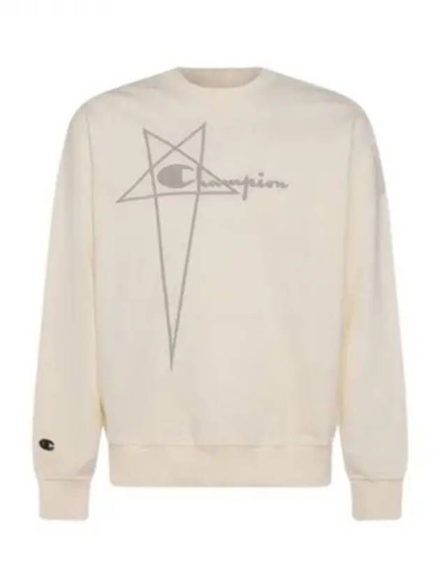 Rick Owens Champion Logo Embroidered Sweatshirt 271064 - RICK OWENS - BALAAN 1