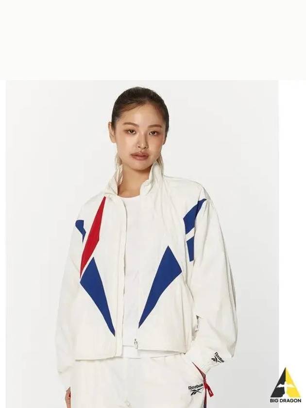 Vector Flash Crop Windbreaker Women OFFWHITE Off White - REEBOK - BALAAN 1