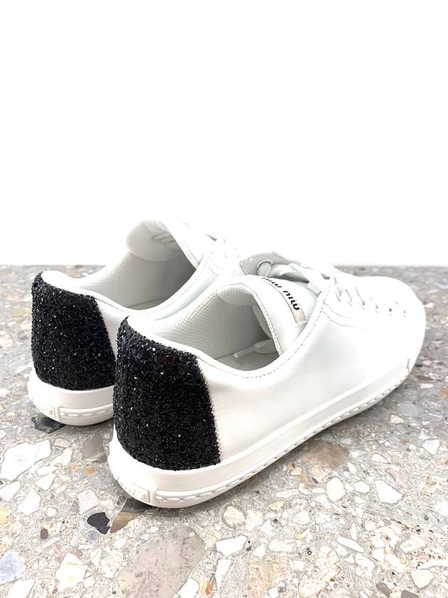 5E927B Glitter Women’s Sneakers - MIU MIU - BALAAN 2