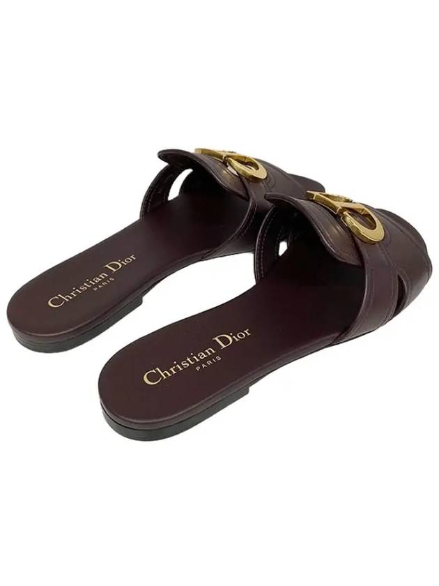 KCQ266VEA33R Mule Slippers Brown - DIOR - BALAAN 4