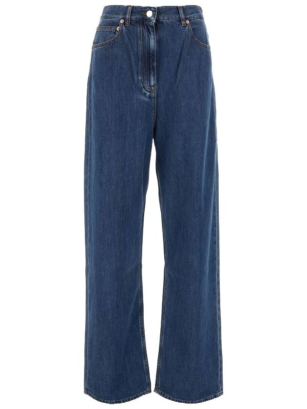 Garavani Denim Jeans Blue - VALENTINO - BALAAN 1