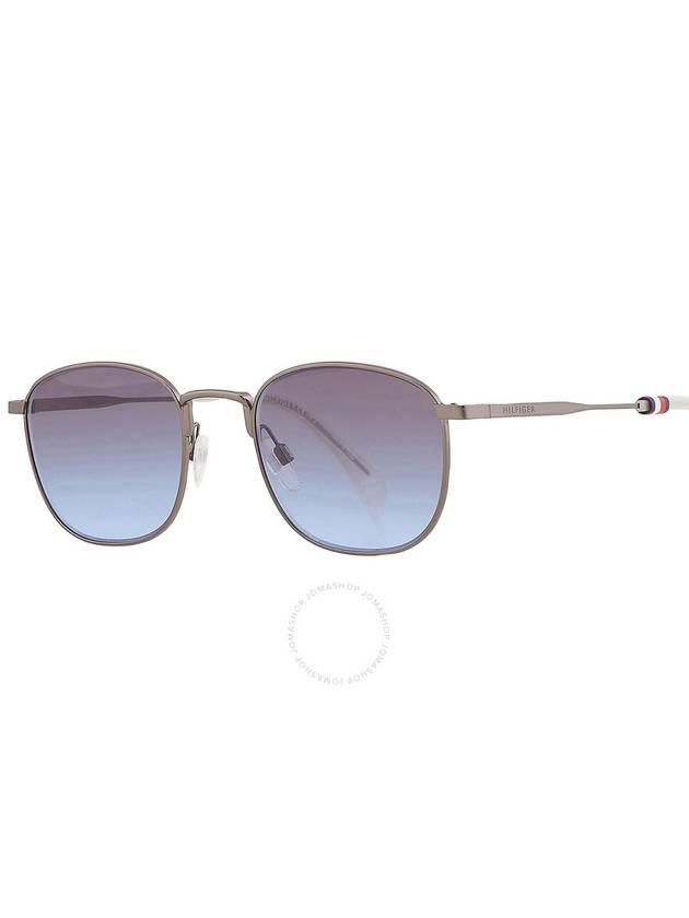 Tommy Hilfiger Grey Azure Square Men's Sunglasses TH 1469/S 0R80/GB 52 - TOMMY HILFIGER - BALAAN 2