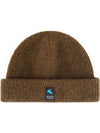 Runa Logo Patch Beanie Black Gold - KLATTERMUSEN - BALAAN 1