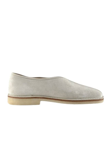 Piped Crepe Slippers White - LEMAIRE - BALAAN 1