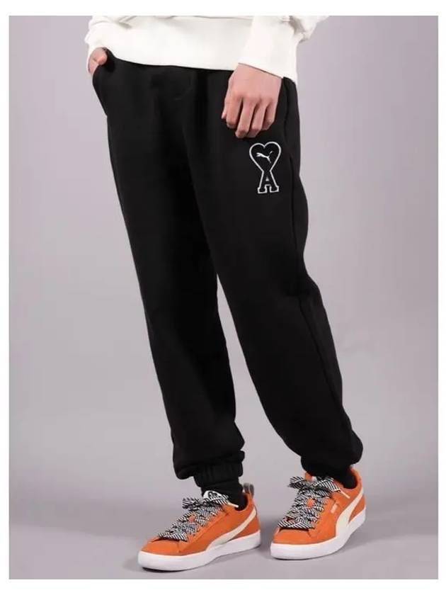 Puma Men s Black Jogger Sweatpants 535996 01 - AMI - BALAAN 3