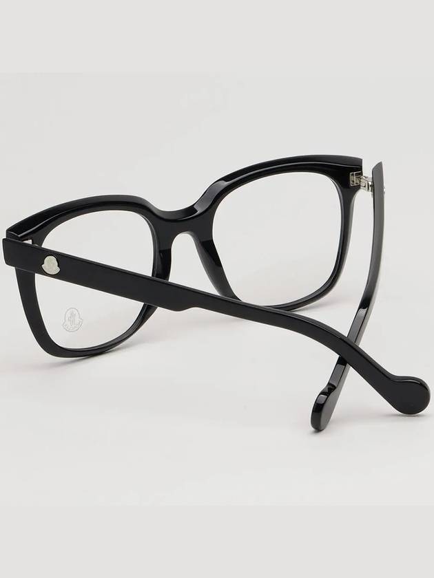 Glasses frame ML5098 001 horn rim black square - MONCLER - BALAAN 4