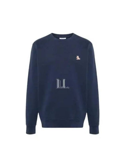 Chillax Patch Regular Sweatshirt Eclipse Blue - MAISON KITSUNE - BALAAN 2