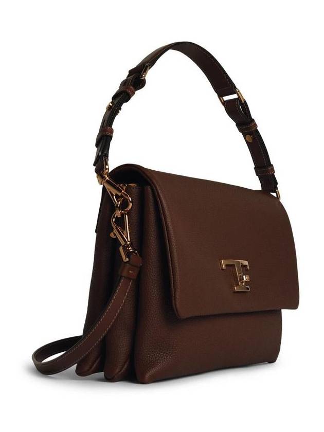 Tod'S 'Timeless' Medium Brown Leather Crossbody Bag - TOD'S - BALAAN 2