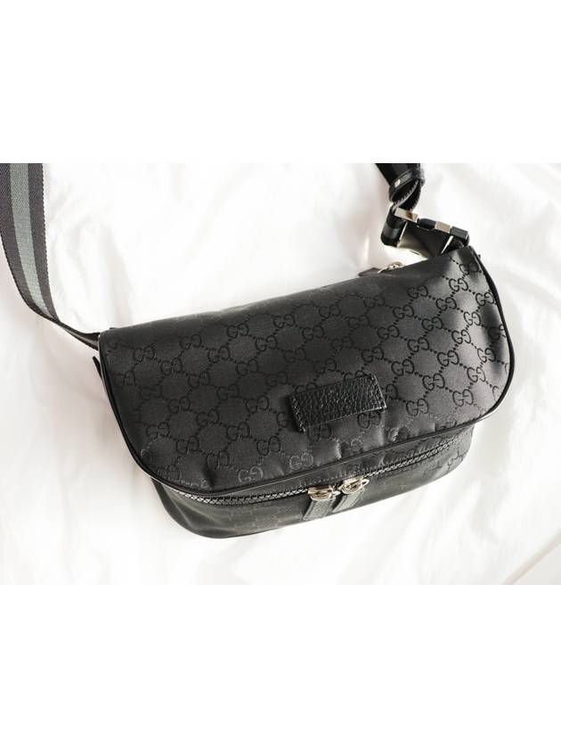 GG Fabric Waist Bag Black - GUCCI - BALAAN 3