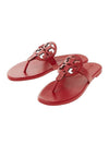 Leather Miller Sandals 90582 631 - TORY BURCH - BALAAN.