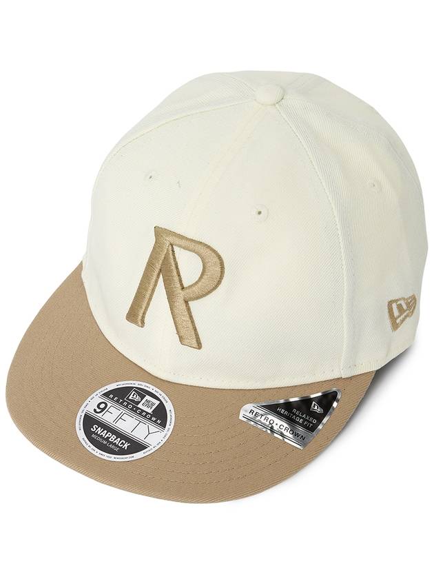 Initial Retro Crown 9 Fifty Snapback Cream Mushroom - REPRESENT - BALAAN 2