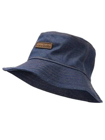 Logo Denim Bucket Hat Women s - ACNE STUDIOS - BALAAN 1