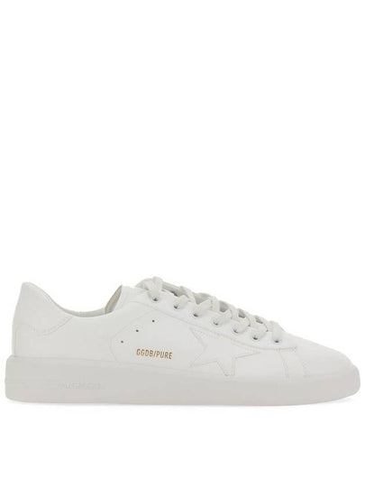 Purestar Lace-Up Low-Top Sneakers White - GOLDEN GOOSE - BALAAN 2