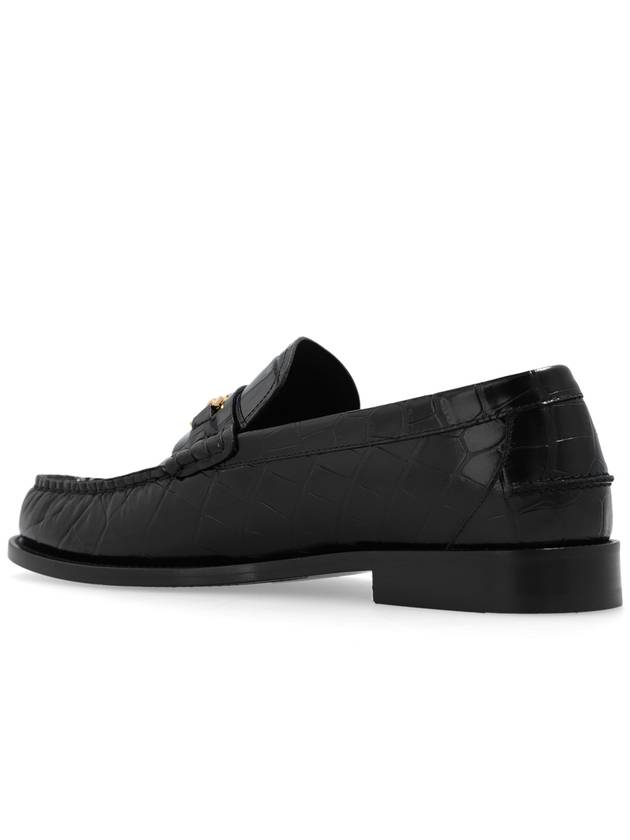 Loafer 10135921A098811B00V Black - VERSACE - BALAAN 6