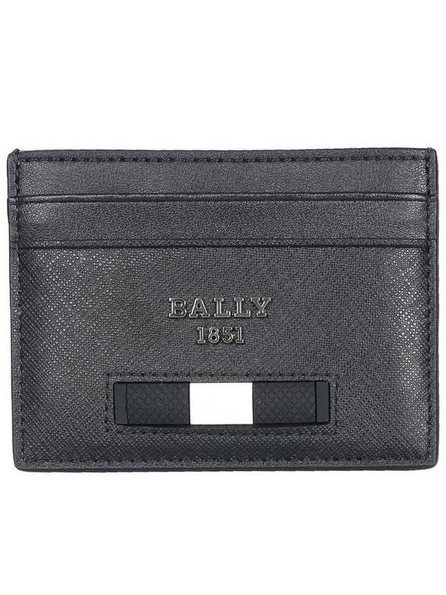 Bhar Card Wallet Black - BALLY - BALAAN 1