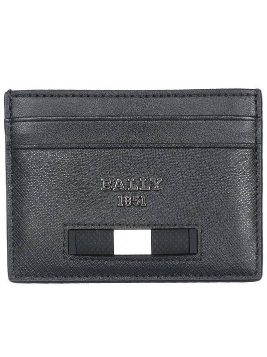 Bhar Card Wallet Black - BALLY - BALAAN.