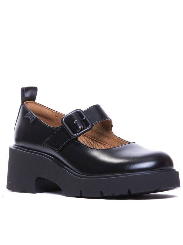 Milah Leather Mary Jane Loafer Black - CAMPER - BALAAN 4