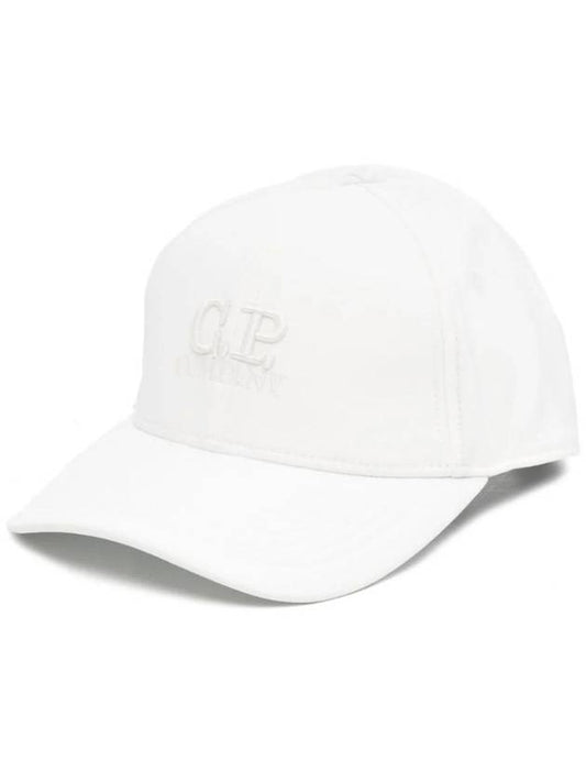 Men's Logo Ball Cap White - CP COMPANY - BALAAN 1