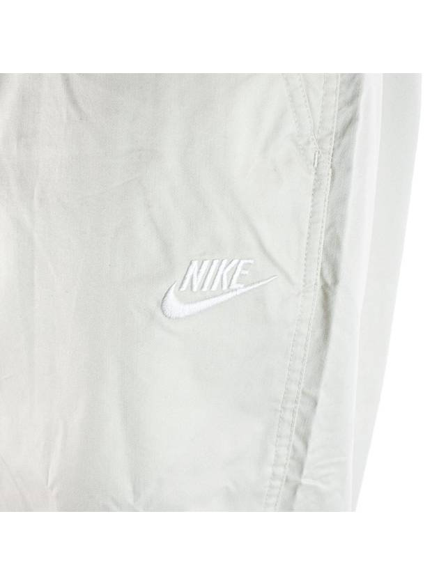 Club Woven Straight Track Pants Beige - NIKE - BALAAN 4