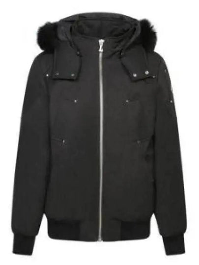 Originals Shearling Ballistic Bomber Jacket Black - MOOSE KNUCKLES - BALAAN 2