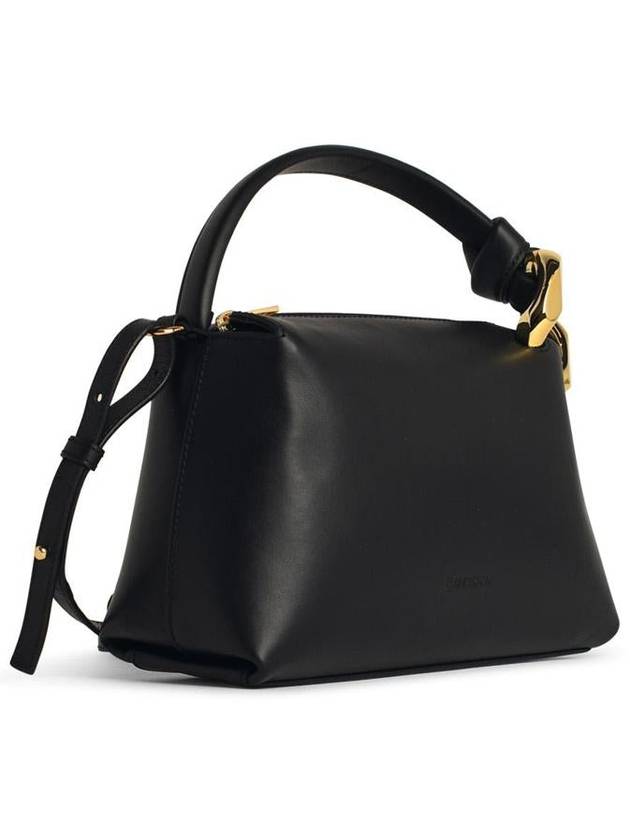 JW Anderson Small 'Corner' Black Leather Bag - JW ANDERSON - BALAAN 2