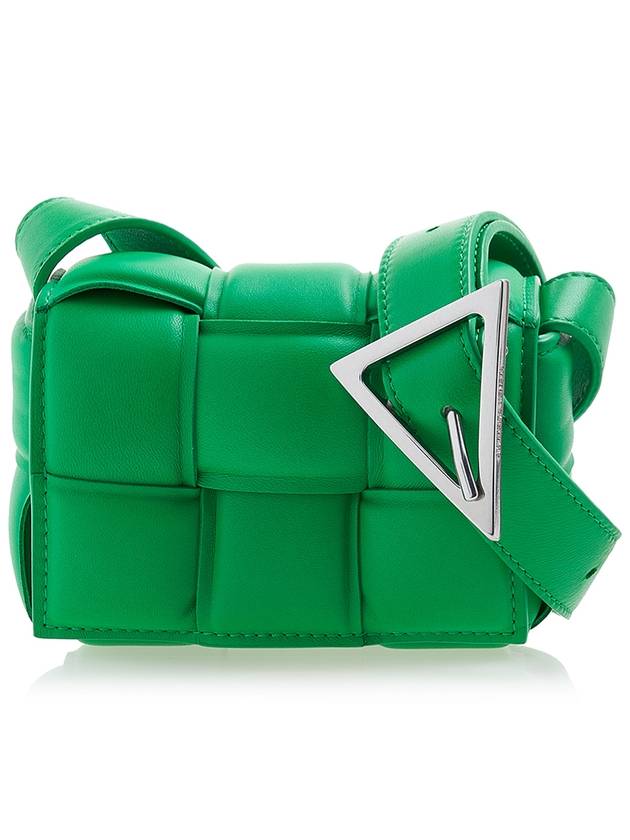 Candy Cassette Padded Mini Cross Bag Green - BOTTEGA VENETA - BALAAN 2