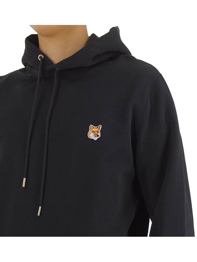 Fox Head Patch Regular Hoodie Black - MAISON KITSUNE - BALAAN 7