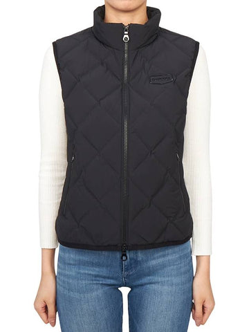 Exclusive special price limited to 30 pieces ZECA goose down women s padded vest VDDV30145K0001 DV BKS - DUVETICA - BALAAN 1