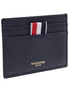 Men's Pebble Diagonal Stripe Card Wallet Navy - THOM BROWNE - BALAAN 4