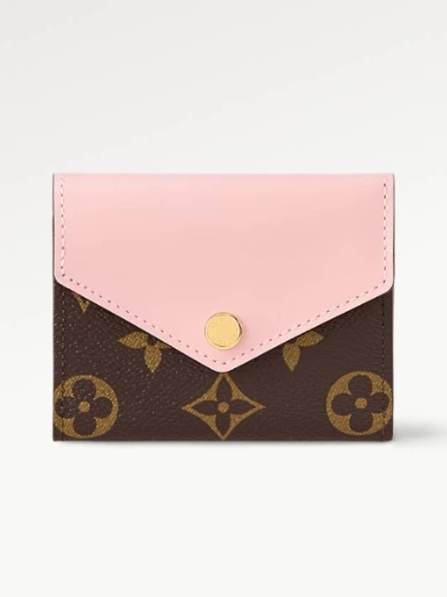 Zoe Monogram Flap Bicycle Wallet Rose Ballerine - LOUIS VUITTON - BALAAN 2