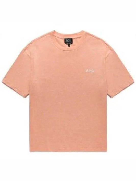 Joachim Short Sleeve T-shirt Pink - A.P.C. - BALAAN 2