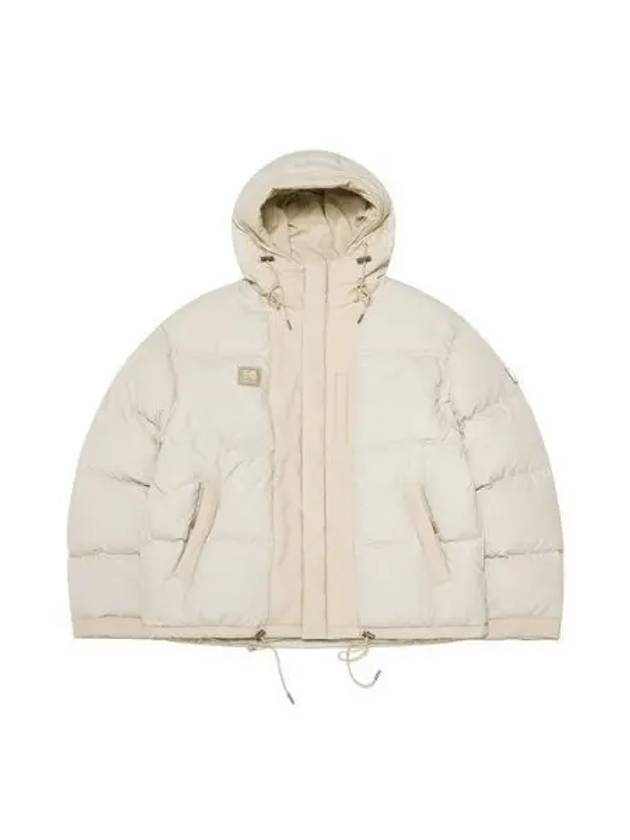 KODAK Apparel Brownie Duck Down Hooded Jacket IVORY - KODO - BALAAN 1