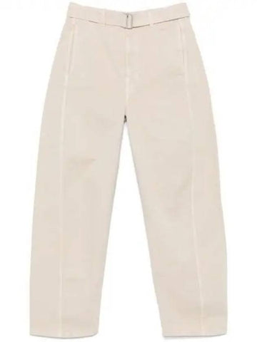 Twisted cotton denim pants 270810 - LEMAIRE - BALAAN 1