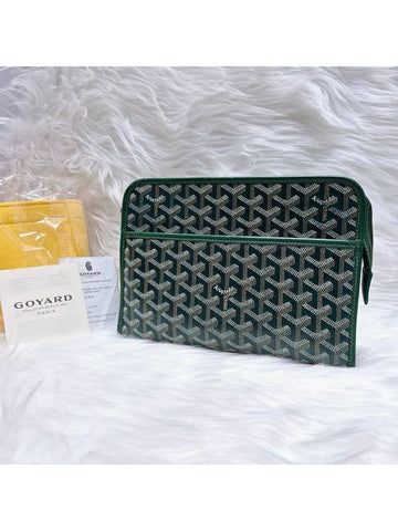 Juvence MM Clutch Bag Special Green - GOYARD - BALAAN 1