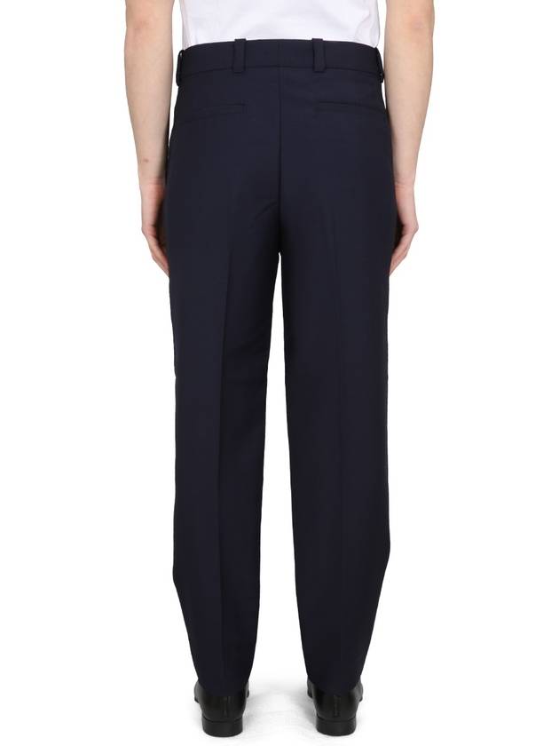 Studios Men's Wool Blend Tailored Straight Pants Dark Navy - ACNE STUDIOS - BALAAN 5