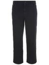 UPKN039 K0703D 04 KNT Straight Cotton Black Pants - KITON - BALAAN 2