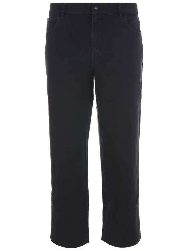 UPKN039 K0703D 04 KNT Straight Cotton Black Pants - KITON - BALAAN 2