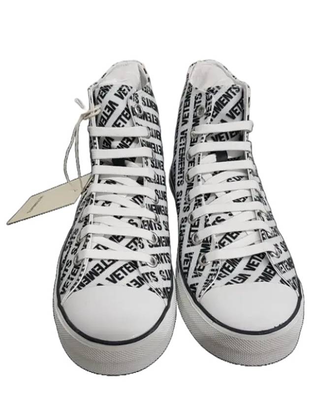 VTCNV1 000 SM002 Canvas Sneakers White - VETEMENTS - BALAAN 3