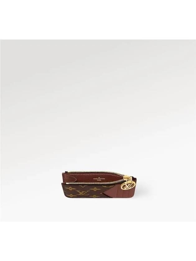 Women's Romi Monogram Card Wallet Brown - LOUIS VUITTON - BALAAN 5