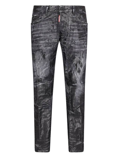 Coating Tidy Biker Jeans Black - DSQUARED2 - BALAAN 2