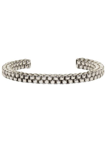 Silver Scoubidou Bracelet - BALMAIN - BALAAN 1