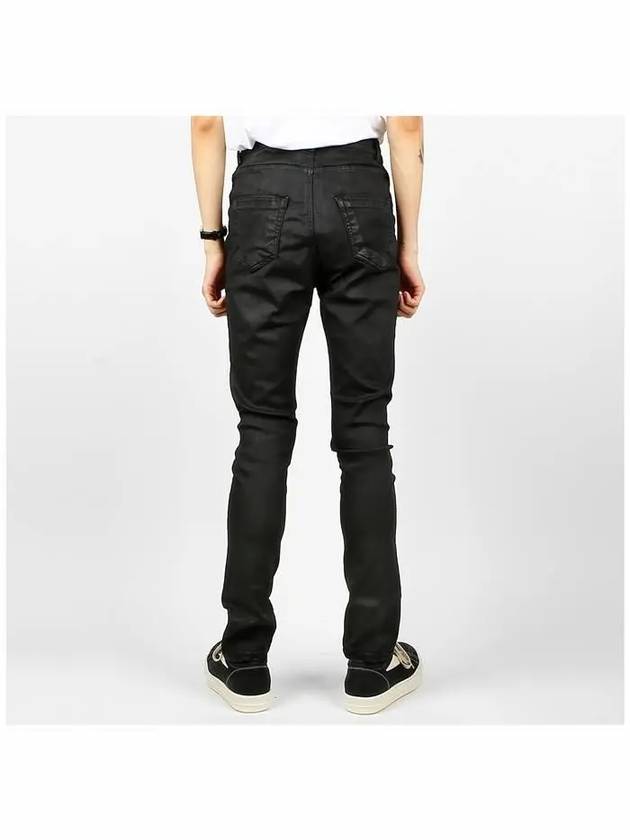 DU02D2366 SBW 99 Dark Shadow Porterville Detroit Cut Denim Pants - RICK OWENS - BALAAN 4