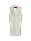 Bdanton Single Coat Ivory - MAX MARA - BALAAN 1