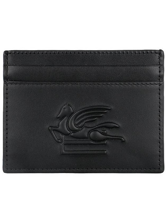 Pegaso motif embossed leather card holder 1H7692201 - ETRO - BALAAN 2