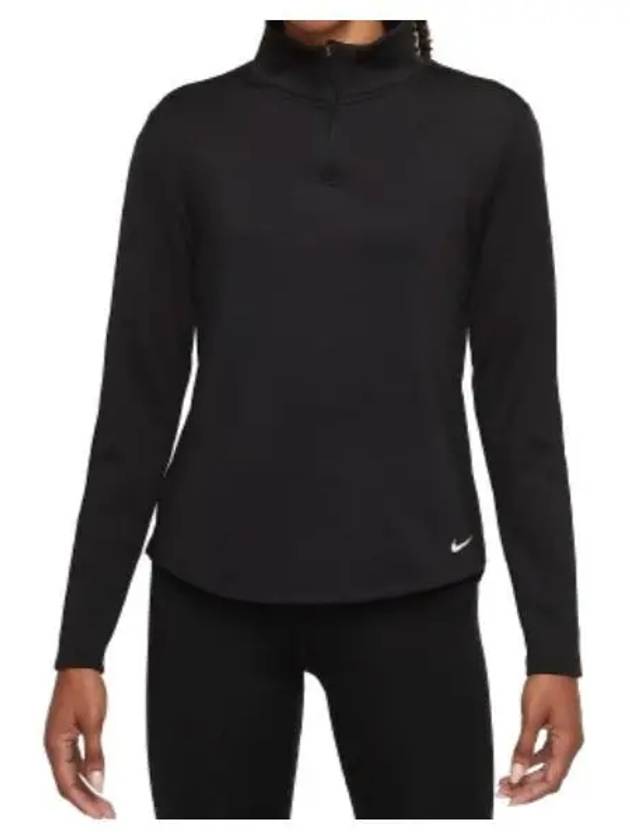 Women's Therma-Fit One Long Sleeve T-Shirt Black - NIKE - BALAAN 2