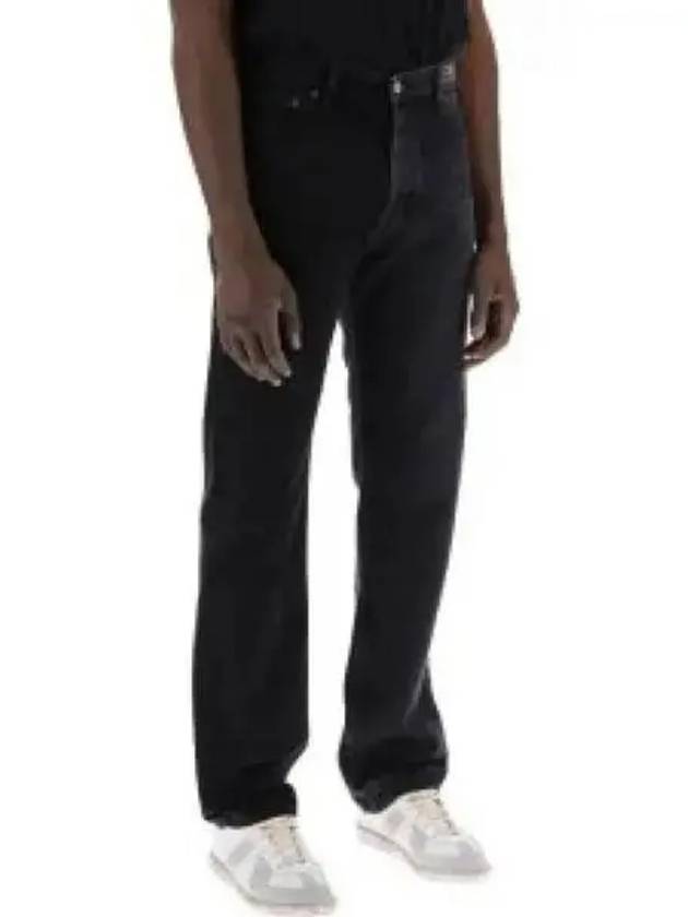 MM6 Margiela half and 5 pocket denim pants black gray SH2LA0003MTN007961 - MAISON MARGIELA - BALAAN 1